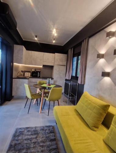 Dapur atau dapur kecil di Glamping Green Sensations