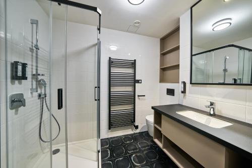 Labská 20 - apartmánový důmにあるバスルーム