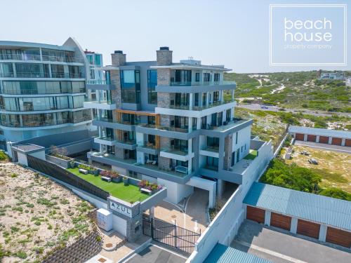 an aerial view of a beach house at Luxury Beachfront Penthouse, Blouberg- 3 Bedroom in Bloubergstrand