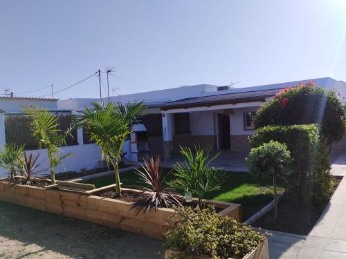 Ein Garten an der Unterkunft CasaMaria 50 metros de la playa