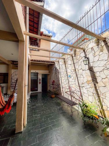 Μπαλκόνι ή βεράντα στο Pousada dos Sinos
