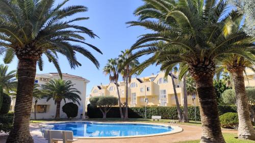 Apartamento, jardín privado, perfecto para tus vacaciones