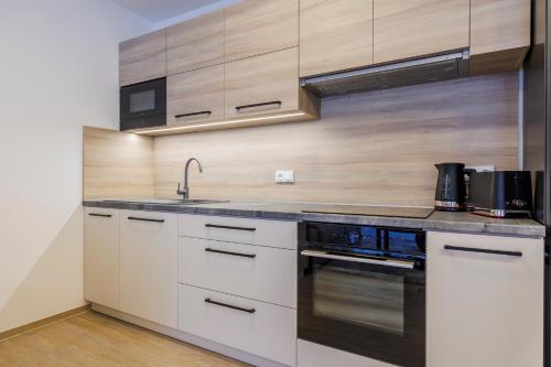 Η κουζίνα ή μικρή κουζίνα στο MIA apartment