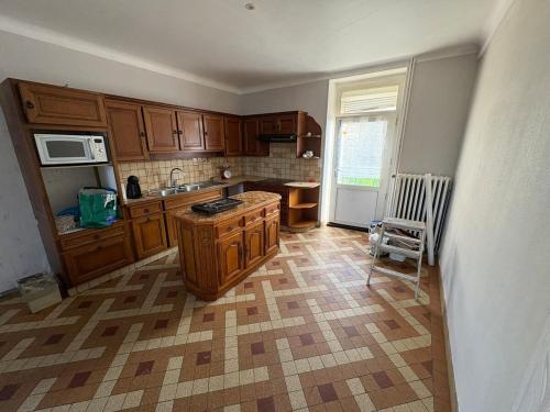 Η κουζίνα ή μικρή κουζίνα στο Maison Ancienne
