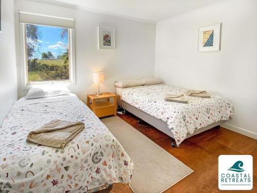 Katil atau katil-katil dalam bilik di Island Haven Villa, Resort Phillip Island