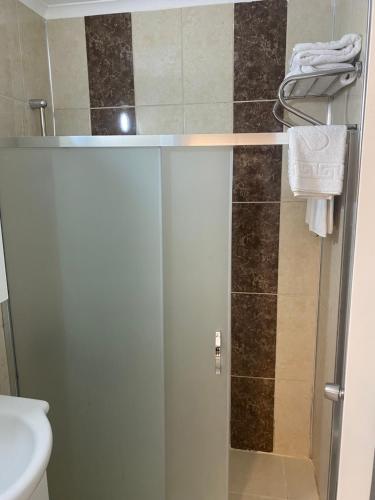 Koupelna v ubytování MERYAM SÜİT DELUXE