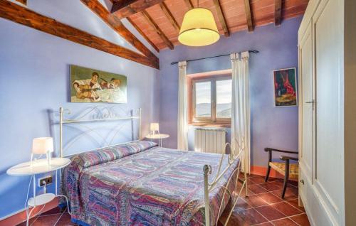 Postel nebo postele na pokoji v ubytování Podere La Casina