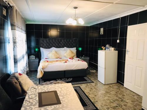 Kuchyň nebo kuchyňský kout v ubytování uPhondo Lodge