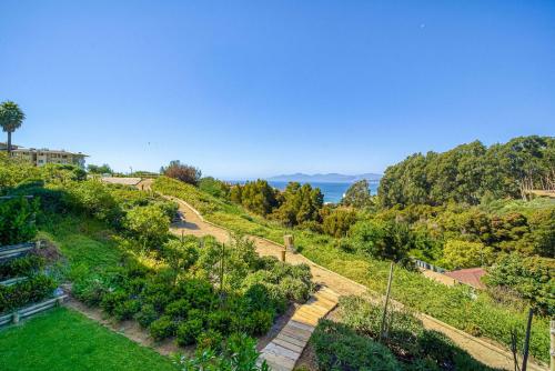 an overhead view of a garden with bushes and trees at Bosque Mar 3D con Vista al Mar in Puchuncaví