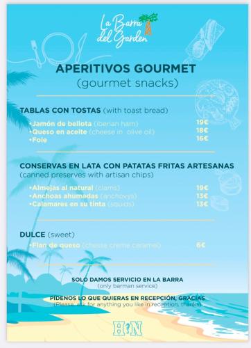 a flyer for an event at the beach at Hotel Neptuno in San Pedro del Pinatar