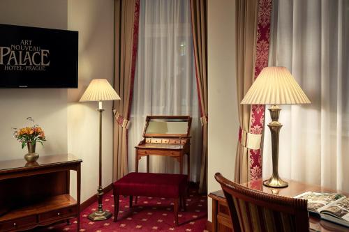 Fotografie z fotogalerie ubytování Art Nouveau Palace Hotel v Praze