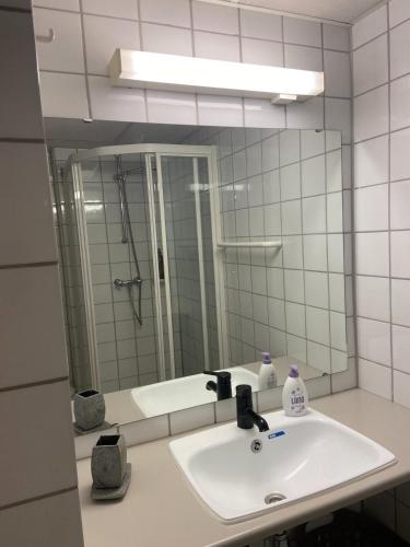 Koupelna v ubytování Actif 318 apartment - close to ski slopes in Ål
