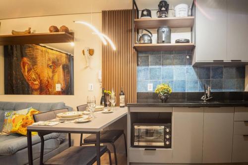 Dapur atau dapur kecil di Loft Van Gogh
