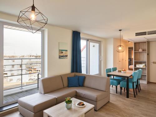 Posezení v ubytování Holiday Suites Zeebrugge