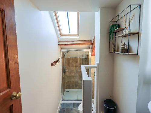 Koupelna v ubytování Wellhope View Cottage