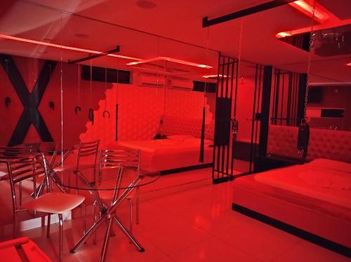 Postel nebo postele na pokoji v ubytování CAPRI Motel