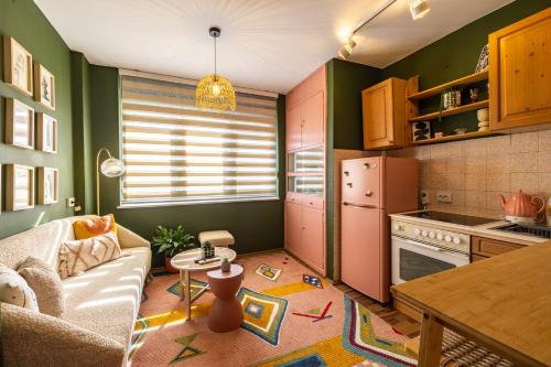 Cuina o zona de cuina de Green & Bright Central