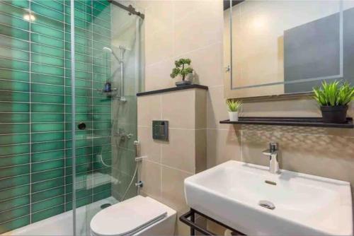 Un baño de Amine Apart-Hotel by Stayinn