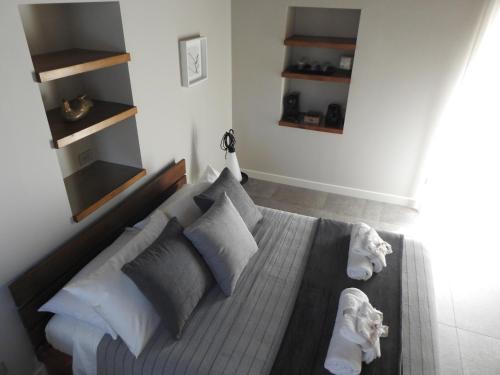 En eller flere senge i et værelse på Antica Cascina - Corgeno