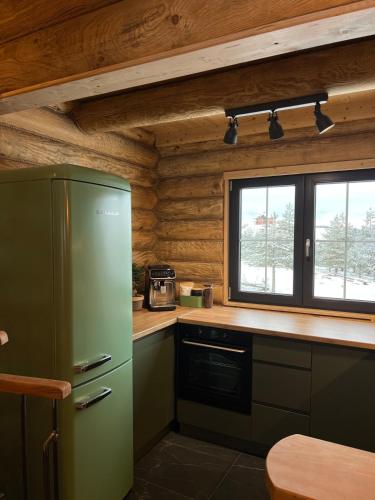 Una cocina o cocineta en Brvnara Bor