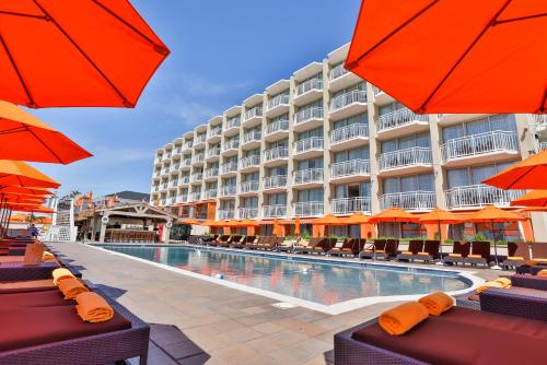 Bazén v ubytování Ocean Club Hotel nebo v jeho okolí