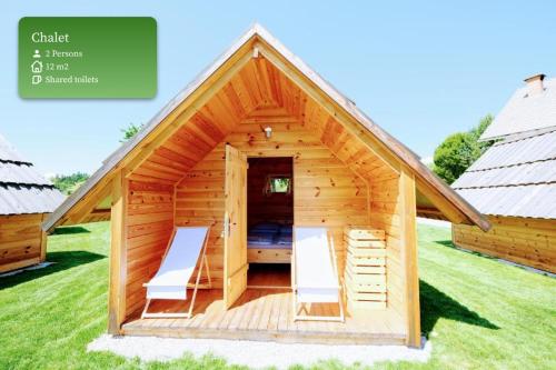 Fotografie z fotogalerie ubytování Small wooden houses and Apartments Zgornja Dobrava v destinaci Radovljica