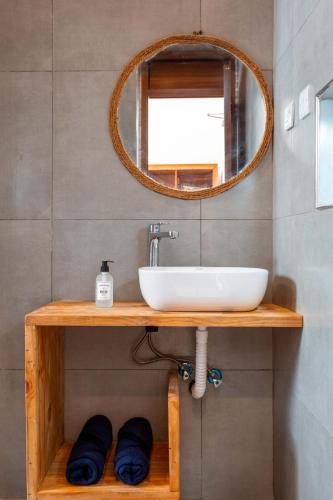 Ένα μπάνιο στο Lulubay Serviced Appartments