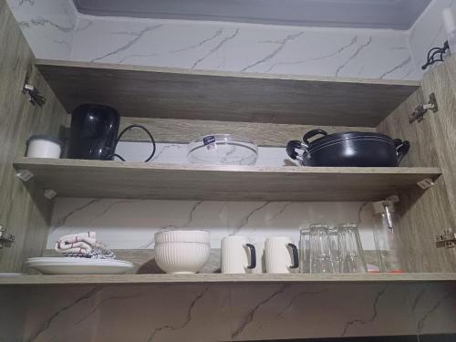 Kuchyň nebo kuchyňský kout v ubytování Es Su Casa