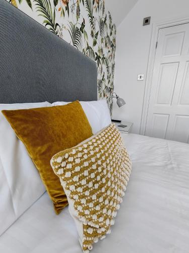 Postel nebo postele na pokoji v ubytování The Wincheap B&B