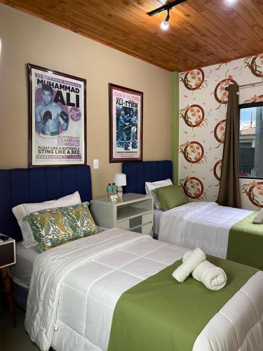 Ένα ή περισσότερα κρεβάτια σε δωμάτιο στο Doña Emilia Hotel Boutique