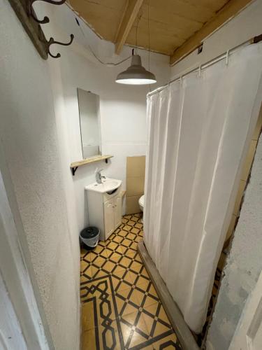 Koupelna v ubytování Casa Alvear