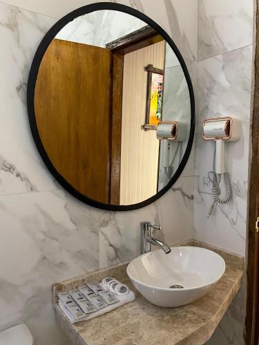 Ένα μπάνιο στο Doña Emilia Hotel Boutique