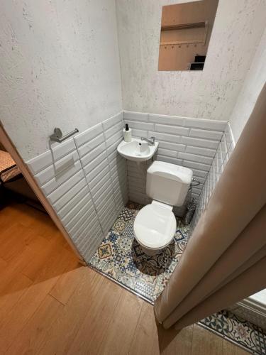 Koupelna v ubytování Chambre 1 avec salle de bain privative