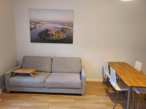 Zona de estar de Spacious studio by the sea 41 m2