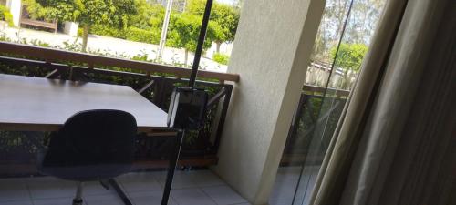 Balkoni atau teres di FLATS MONTE CASTELO GRAVATÁ MELHOR LOCALIZAÇÃo