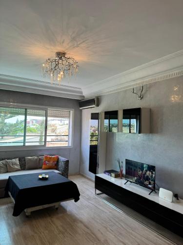 Ruang duduk di Appartement Zone Villa