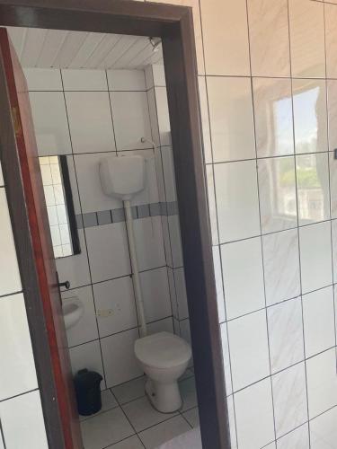 Koupelna v ubytování Hotel Extasy Brotas