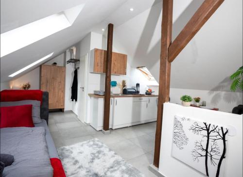 Una cocina o cocineta en Livemore24 - Apartment 3 in Oer-Erkenschwick WLAN