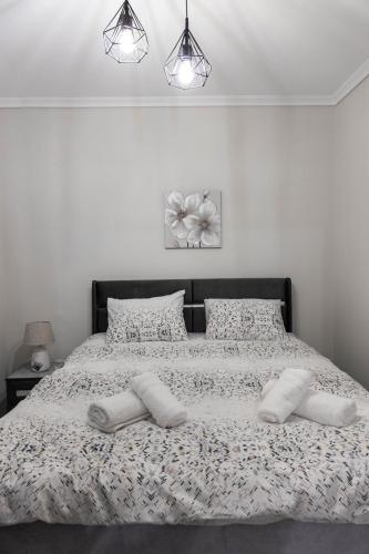 Llit o llits en una habitació de Comfortable Suites 2