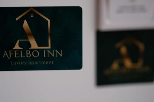Sijil, anugerah, tanda atau dokumen lain yang dipamerkan di Afelbo Inn