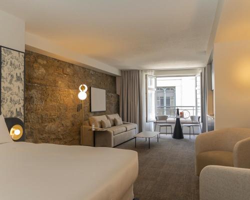 Posezení v ubytování Hôtel Saint-Sulpice