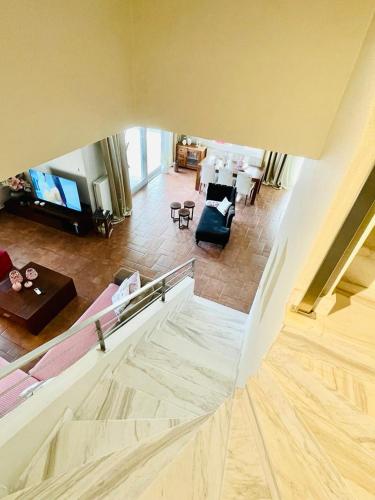 Χώρος καθιστικού στο Villa Violetta