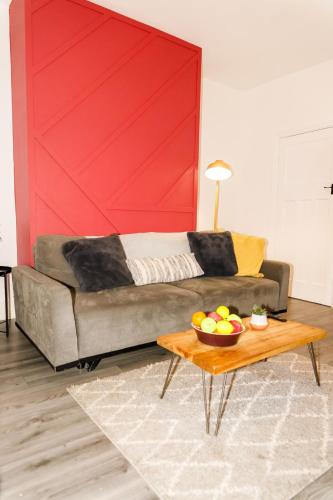 Χώρος καθιστικού στο 3 Bedroom Home Free Parking & WiFi Contractors Welcome!