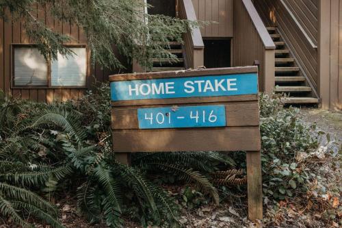 a home strike sign in front of a house at Snowater Condo 45SW with a Media Room in Deming