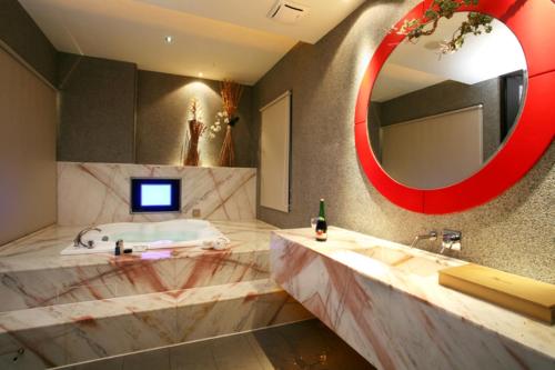 Koupelna v ubytování Tangye Zhongpu Motel