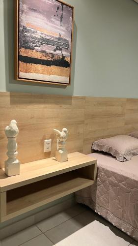 Ένα ή περισσότερα κρεβάτια σε δωμάτιο στο Villas bobz-Barra grande