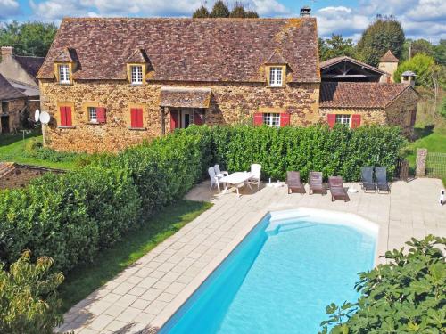 Charmante maison en pierre avec piscine privée, 8 personnes, proche des Bastides - FR-1-824-19
