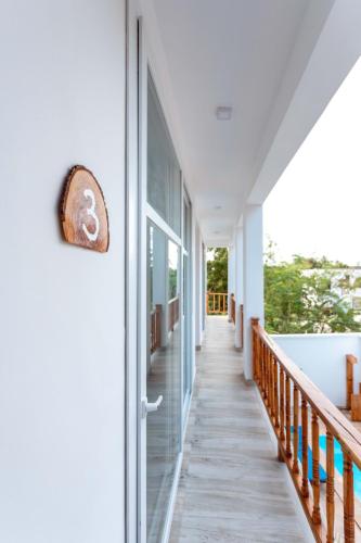 Μπαλκόνι ή βεράντα στο Lulubay Serviced Appartments
