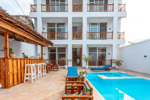 Πισίνα στο ή κοντά στο Lulubay Serviced Appartments