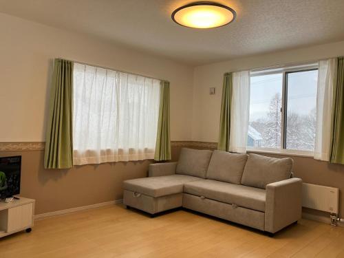 Χώρος καθιστικού στο NISEKO YU VILLa